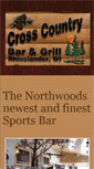 Mobile Screenshot of crosscountrybarandgrill.com